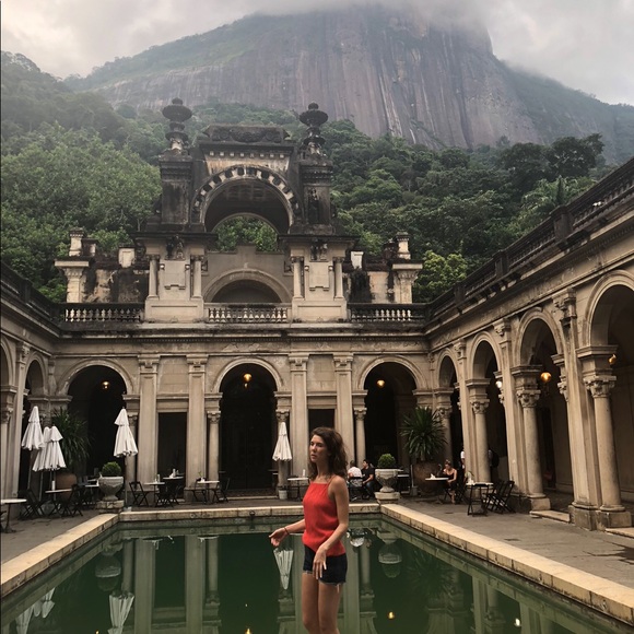 Red Club Monaco Top - Picture 6 of 6